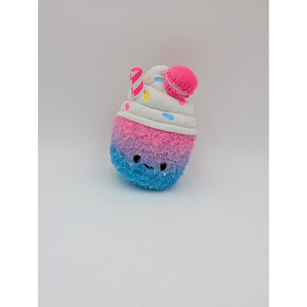 Fluffie Stuffiez Dessert Plush 8” MGA Pastel Milkshake Kawaii Food Plush Toy